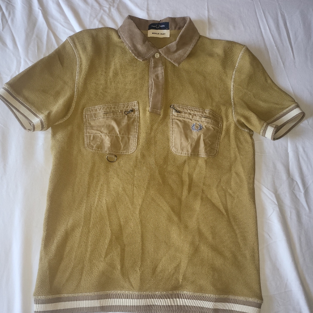 Fred Perry Two Pocket Polo Shirt Medium